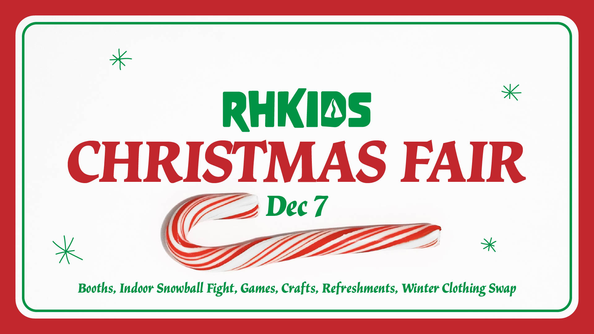 RH Kids Christmas Fair. Dec 7.